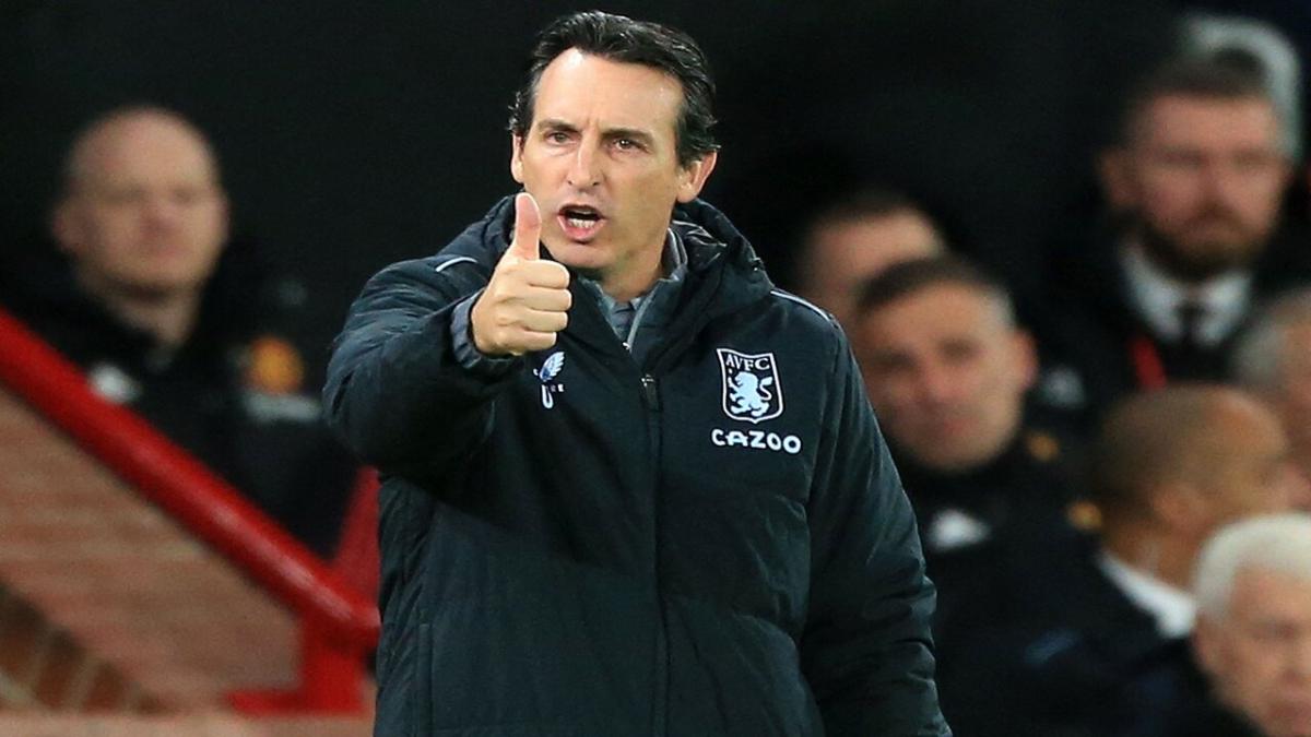 Aston Villa boss Unai Emery